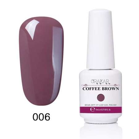 สีเจล GRAEAR  New 2019 Coffee Brown Colors Series   ขนาด 8 ml.