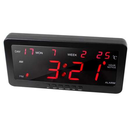 กำหนดโปรโมชั่น Telecorsa นาฬิกาดิจิตอล LED DIGITAL CLOCK แขวนผนัง ตั้งโต๊ะ รุ่น
CorsaRed2158-06B-Song สินค้าใหม่ยอดนิยม