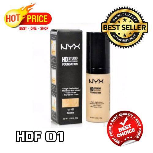 NYX HD Studio Photogenic Foundation HDF01 Nude (พร้อมกล่อง)
