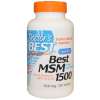 (ลดการอักเสบของข้อกระดูก)Doctors Best, Best MSM 1500, 1500 mg, 120 Tablets