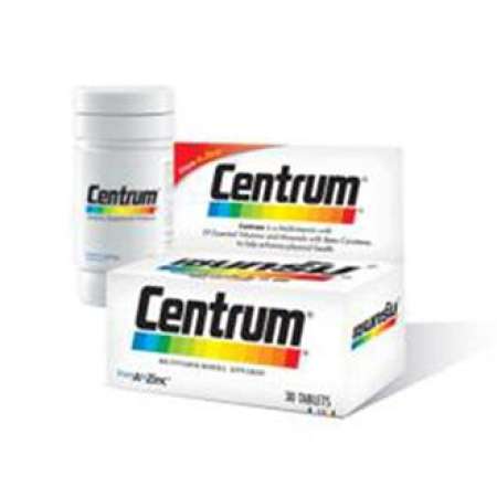 CENTRUM 30 เม็ด (1 ขวด)[เซนทรัม อาหารเสริม บำรุงร่างกาย 30]