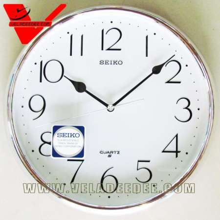 Seiko นาฬิกาแขวน ขนาด 11 นิ้ว รุ่น PAA001ST - สีขาว Seiko นาฬิกาแขวน ขนาด 11 นิ้ว รุ่น PAA001ST - สีขาว