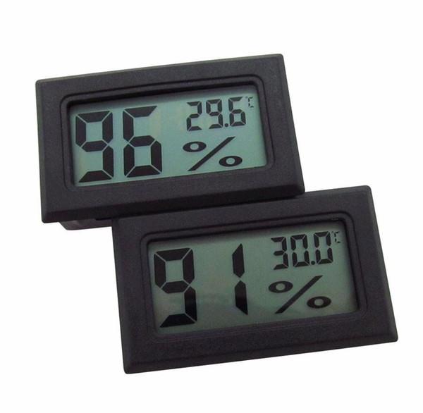 เครื่องวัดอุณหภูมิ และความชื้น แบบดิจิตอล แสดงผลแบบ LCD -50 ถึง 70 องศาเซลเซียส 10%-99% RH รุ่นไม่มีสาย