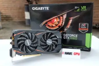 iHAVECPU การ์ดจอ Gigabyte GeForce® GTX 1060 WINDFORCE OC 3G