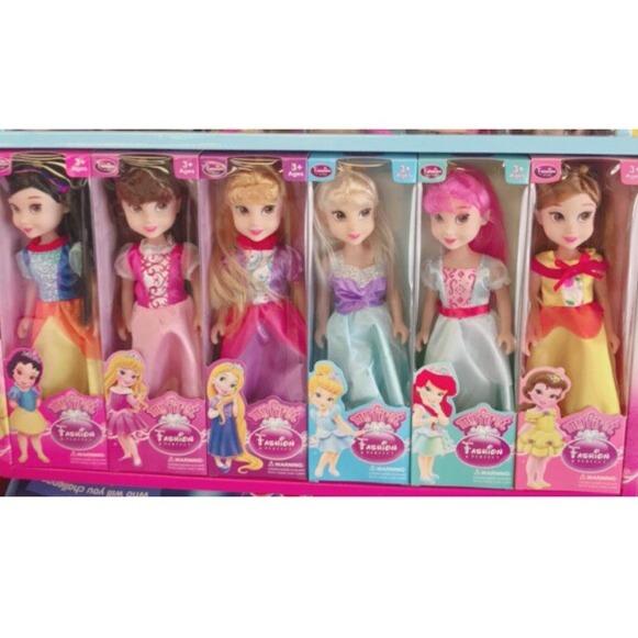 ของเล่น ลดกระหน่ำ ขายถูกที่สุด! ตุ๊กตาบาร์บี้ เจ้าหญิง Princess เซต 6 ตัว คุ้มกว่านี้ไม่มีแล้ว ขายดีมาก!!!
