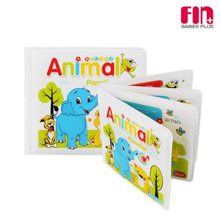 FIN BABIESPLUS สมุดภาพ ลายสัตว์ ของเล่นลอยน้ำ รุ่น TCN-A501