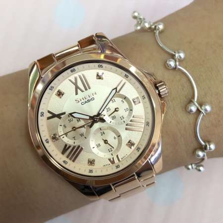 Casio Sheen หญิง SHE-3806PG-9AUDR Casio Sheen หญิง SHE-3806PG-9AUDR
