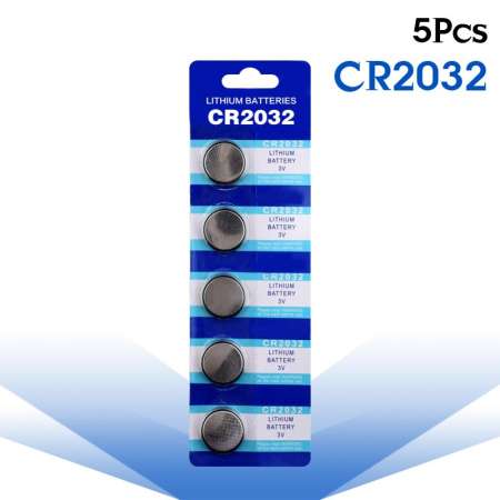 ถ่านไบออส (BIOS) ถ่านกระดุม Lithium Battery Main Board รุ่น CR2032 , 2032 (1 แพ็ค 5 ก้อน)