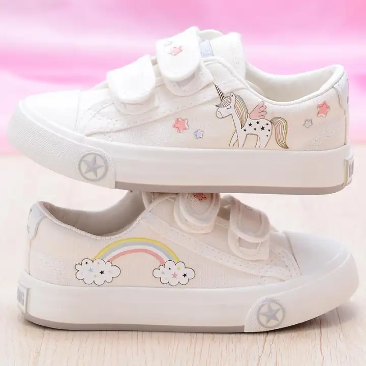 childrens canvas velcro shoes