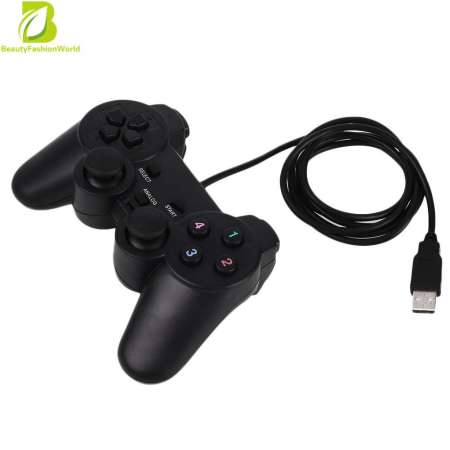 เกม USB แบบมีสายจอยเกม Joypad การควบคุมจอยสติ๊กสำหรับ PC แล็ปท็อป INTL - INTL