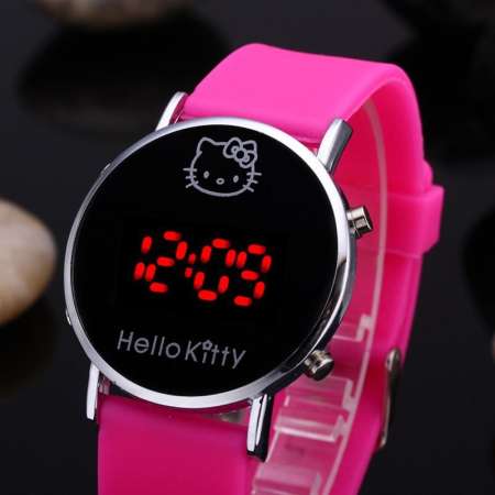 นาฬิกาข้อมือ เฮลโหล คิตตี้ นาฬิกา ซิลิโคน ดิจิตอล Hello Kitty LED นาฬิกาข้อมือ เฮลโหล คิตตี้ นาฬิกา ซิลิโคน ดิจิตอล Hello Kitty LED