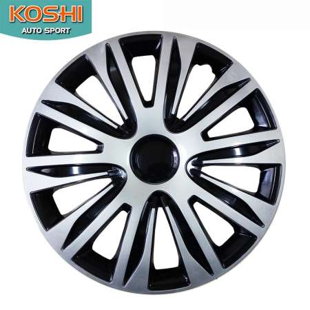 Koshi wheel cover ฝาครอบกระทะล้อ 15 นิ้ว ลาย 5083DP (4ฝา/ชุด) บรอนด์เงิน/ดำ