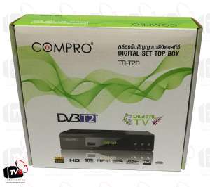 COMPRO TR-T2B กล่องรับสัญญาณดิจิตอลทีวี FullHD1080