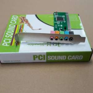 PCI SOUND  CARD 5.1Channel สำหรับเครื่องคอมพิวเตอร์ ( ออกใบกำกับภาษีได้ )