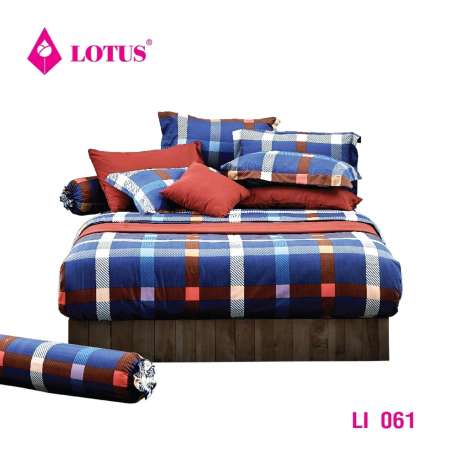 ลดล้างสต๊อกนาทีทอง Lotus ชุดผ้าปู 6 ฟุต 5 ชิ้น รุ่น Impression Print - LI 061
เช็คราคานาทีนี้