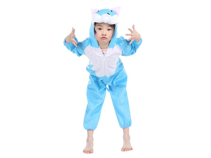 ชุดแฟนซีเด็ก ชุดแฟนซีแมว ชุดแฟนซีสัตว์ ชุดเด็ก เสื้อผ้าเด็ก Costumes Blue Cat