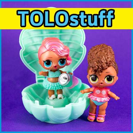 TOLOstuff ไข่ LQL รุ่นเดียวกับ L.O.L.Pearl Surprise (สีทอง) จัดส่งไว้ ฟรีห่อของขวัญ