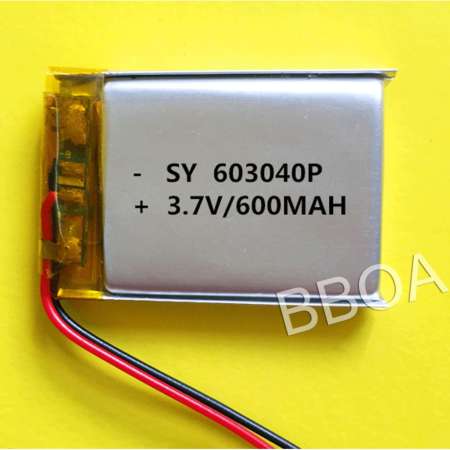 603040 3.7V 600mAh Battery แบตเตอรี่ แบตกล้อง แทปเลต mp3 ลำโพง หูฟัง บลูทูธ แบตวิทยุสื่อสาร GPS 603040 3.7V 600mAh Battery แบตเตอรี่ แบตกล้อง แทปเลต mp3 ลำโพง หูฟัง บลูทูธ แบตวิทยุสื่อสาร GPS