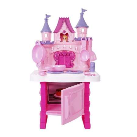 Kids Toys ชุดครัวปราสาทเจ้าหญิง มีไฟ มีเสียง