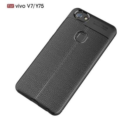 Case Vivo V7 เคสนิ่ม TPU เคสโทรศัพท์วีโว่ v7 เคสสีดํา เคสซิลิโคน สวยและบางมาก 