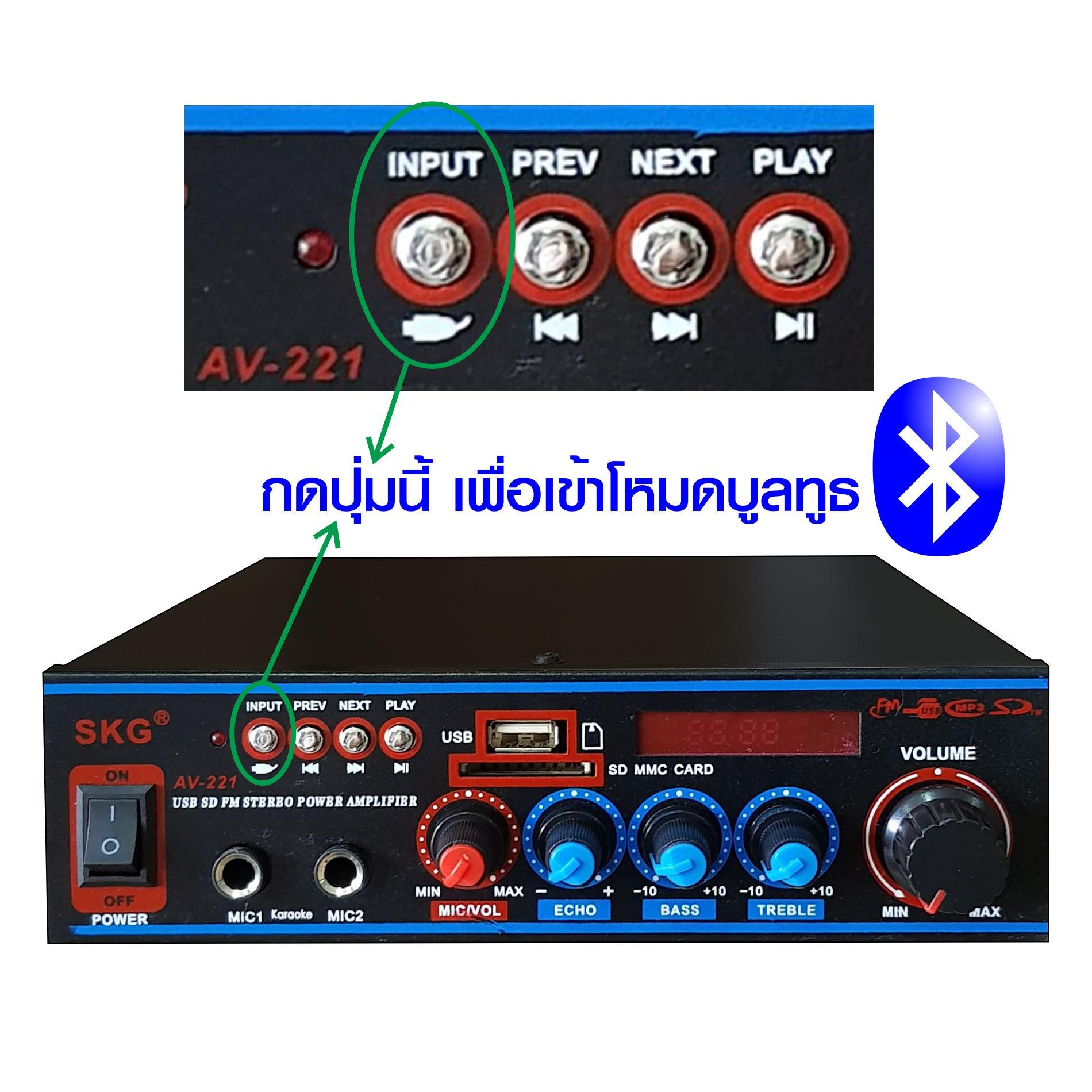 ถูกสุดๆ เครื่องเสียงและโฮมเธียร์เตอร์ SKG SKG เครื่องแอมป์ขยายเสียง 1500 W รุ่น AV-221 (สีดำ) รีวิวดีที่สุด อันดับ1 ถูกสุดๆ เครื่องเสียงและโฮมเธียร์เตอร์ SKG SKG เครื่องแอมป์ขยายเสียง 1500 W รุ่น AV-221 (สีดำ) รีวิวดีที่สุด อันดับ1