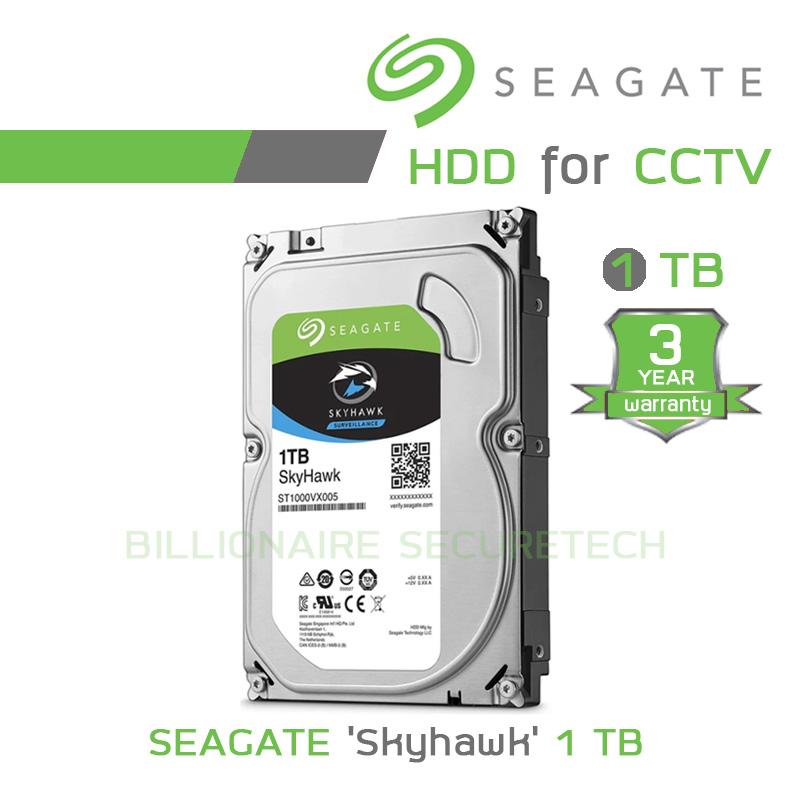 Seagate Sata Iii Skyhawk 2tb Internal Hard Drive For Cctv St2000vx015 By Billionaire