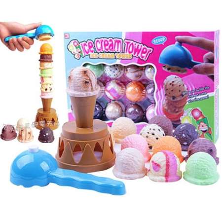 Candy Toy  ไอศครีมทาวเวอร์ เกมทรงตัว เเข่งตักไอติมสูงๆ