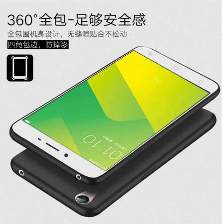 Case OPPO A37 เคสโทรศัพท์ออฟโบ้ a37 เคสนิ่ม tpu เคสสีดําสีแดง เคสซิลิโคน สวยและบางมาก