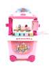 K TOY ชุด รถเข็นไอศครีม จำลอง ขนาดเล็ก สำหรับคุณหนู ๆ ขนาด ย 25*ก 6.5*ส 38.5 ซม.