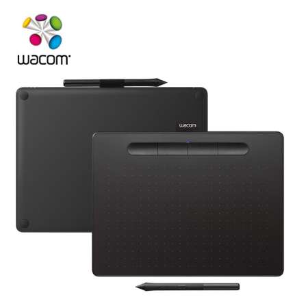 Wacom Intuos Pen Small Gen 10 รุ่น CTL-4100 เมาส์ปากกา รุ่นใหม่ 2018  รับประกันสินค้า 1ปี (CTL-4100/K0-CX) - Black