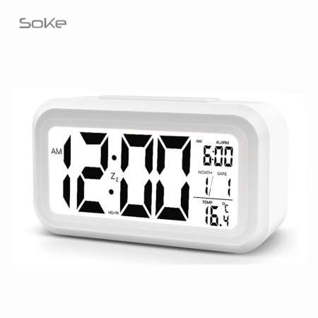 ลดพิเศษชั่วโมงนี้ SOKE นาฬิกาปลุก พร้อมแสดงอุณหภูมิ เวลา วันที่ เดือน และสัปดาห์ จอ LCD
ขนาดใหญ่ ปรับความสว่างอัตโนมัติ เปลี่ยนถ่านปีละครั้ง ขนาด 138*80*45mm
ราคาประหยัดพิเศษสุด