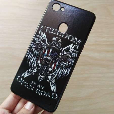 เคสสกรีนลายเส้นนูนกระโหลก Vol.1 Oppo F7  12