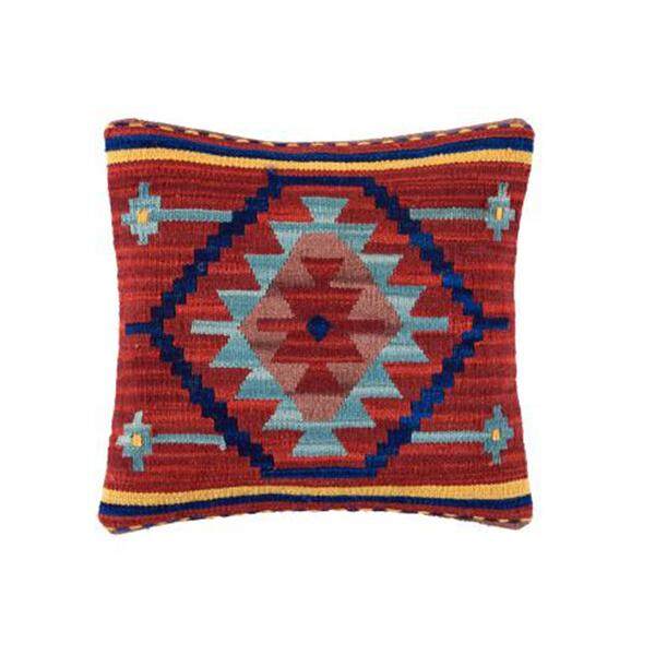 Ấn Độ Nhập Khẩu Kiểu Mỹ Làng Quê/Quốc Gia/Kilim Thủ Công Dệt Cứng Lông Cừu Gối Ôm/Đệm Tựa