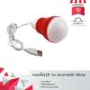 หลอดไฟLED 5w แบบสายUSB (สีแดง) 8881951RD119 : image หลอดไฟLED 5w แบบสายUSB (สีแดง) 8881951RD119