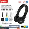 หูฟังครอบหู บลูทูธไร้สาย Nia XP1 4-in-1 functions: Bluetooth headphone + Micro SD/TF player + FM radio + 3.5mm cable connection (สีดำ)