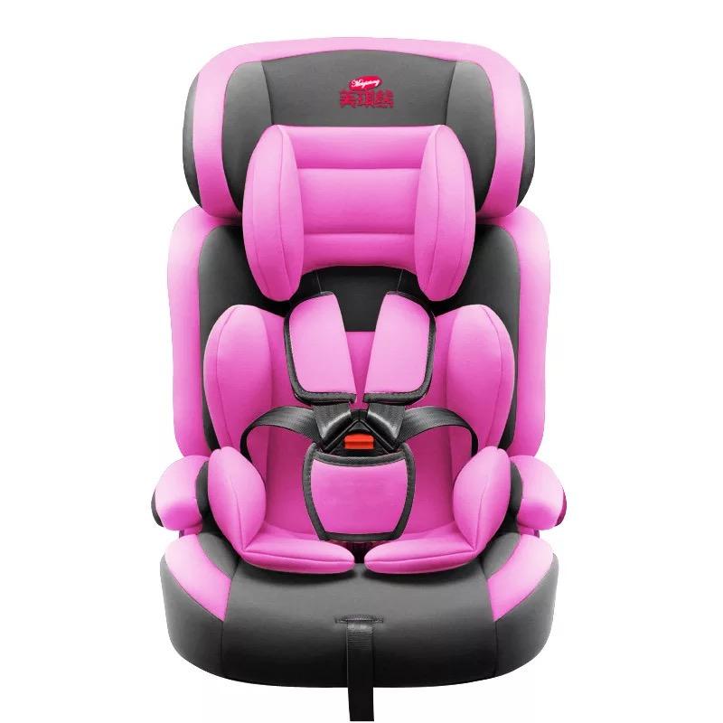ราคา คาร์ซีท (car seat) เบาะรถยนต์นิรภัยสำหรับเด็กขนาดใหญ่ ตั้งแต่อายุ 0 เดือน ถึง 12 ปี สีชมพู Pink