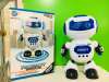 ของเล่นหุ่นยนต์เต้นได้ มีเสียงเพลง มีไฟ Robot Dance รุ่น009 สีขาว ใส่ถ่านAA 3ก้อน