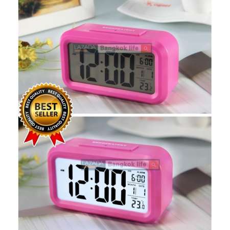 ซื้อเลยวันนี้ jenny2shop นาฬิกาปลุกตั้งโต๊ะ นาฬิกาปลุกเรื่องแสง นาฬิกาปลุก สีขาว
ส่งมอบสินค้า