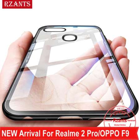 Rzants สำหรับ เคส OPPO F9,Realme 2 Pro เคสโทรศัพท์ เคสมือถือ Casing【1.0MM Touch】Ultra Slim Clear Shockproof Bumper Phone Case