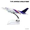Naynaeshop โมเดลเครื่องบิน THAI AIRWAYS AIRBUS A380 (16 cm)
