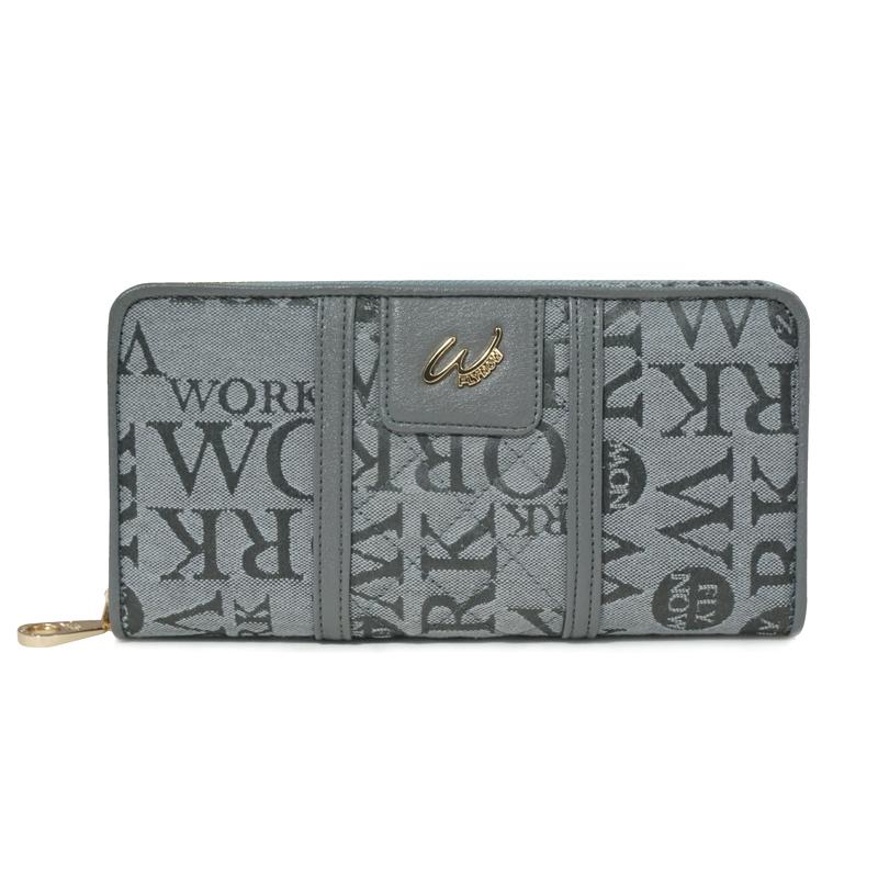 Flynow Work กระเป๋าสตางค์ Wallet รุ่น 1206-24010-099 สี Grey