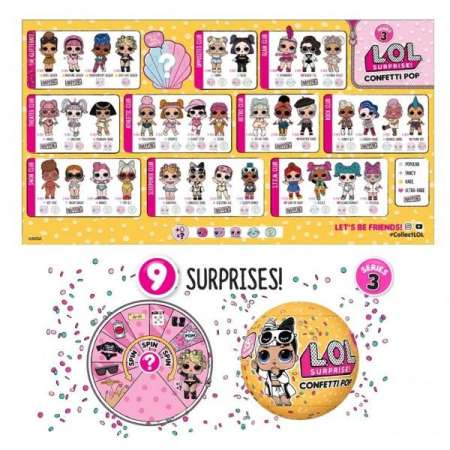 ToysRus (ทอยส์อาร์อัส) L.O.L SURPRISE CONFETTI POP SERIES 3 (TRU-69480)