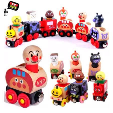 T.P.TOYS  รถไฟไม้ ANPANMAN