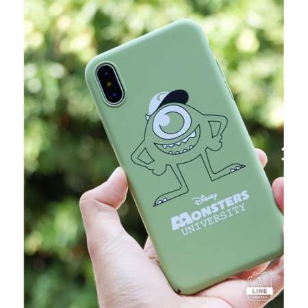 เคสไอโฟน 6, 6s / Case I phone 6, 6s สกรีนลาย ไมค์  ( Screen Mike ) สีเขียว เคสแข็ง คลุมรอบเครื่อง  งานสวย กรชับมือ ไม่รัดเคส