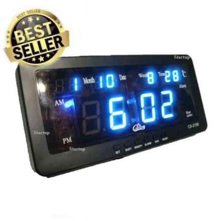 Caixing Min Watch นาฬิกาดิจิตอล รุ่น CX-2158 LED สีฟ้า Caixing Min Watch นาฬิกาดิจิตอล รุ่น CX-2158 LED สีฟ้า