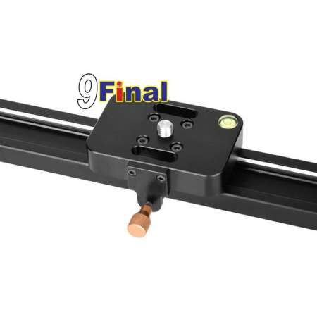 QZSD QH680 รางรถไฟ รางสไลด์ถ่ายรูป ถ่ายวีดีโฮ by 9FINAL 80cm Video Slider Rail Dolly Track For Sony Nikon Canon DSLR camera slider for camera tripod ( ไม่รวม Ball Head) 