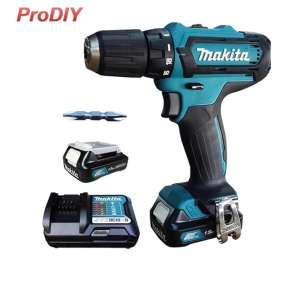 Makita DF330DWE สว่านไขควงแบตเตอรี่ 10.8V + แบตเตอรี่ 2 ก้อน + แท่นชาร์จ 1 อัน