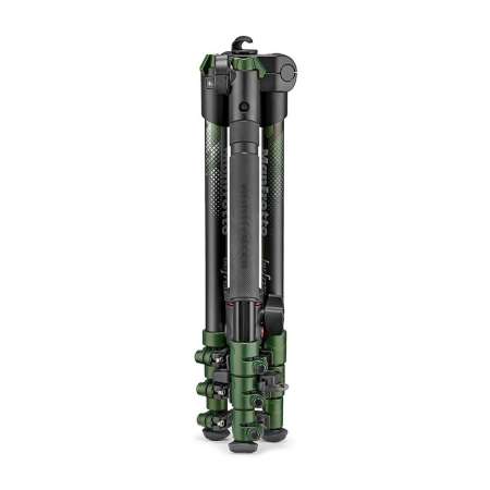 Manfrotto MKBFRA4GR-BH BeFree Color Aluminium Travel kit, Green by FOTOFILE แถมฟรี Manfrotto 200PL Plate