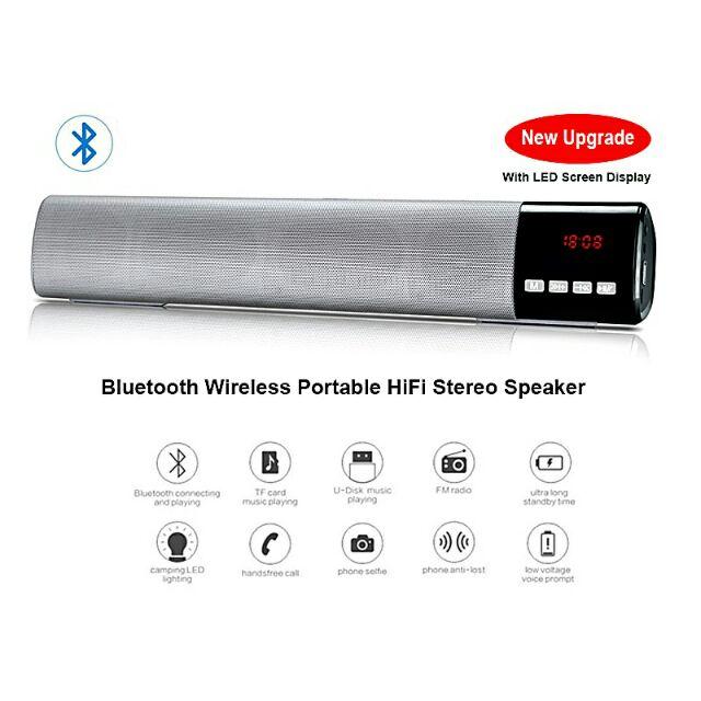 Sale ส่งท้ายปีท็อป 1 ดีที่สุด เครื่องเสียงและโฮมเธียร์เตอร์ None Bluetooth Speaker & Sound Bar B28S ลำโพงบลูทูธทรงยาว เปรียบเทียบราคาที่ดีที่สุด Sale ส่งท้ายปีท็อป 1 ดีที่สุด เครื่องเสียงและโฮมเธียร์เตอร์ None Bluetooth Speaker & Sound Bar B28S ลำโพงบลูทูธทรงยาว เปรียบเทียบราคาที่ดีที่สุด