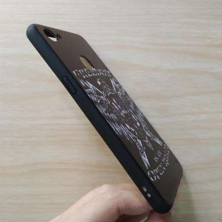 เคสสกรีนลายเส้นนูนกระโหลก Vol.1 Oppo F7  12